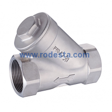 Spring check valve